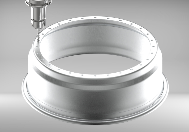 Custom 23 Inch Step Inner Barrel Rolled Flange