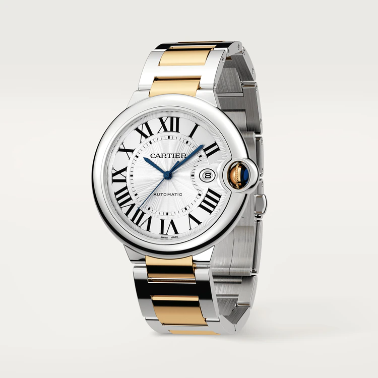42 mm, movimiento mecánico de carga automática, oro amarillo, acero【1:1 Replica】