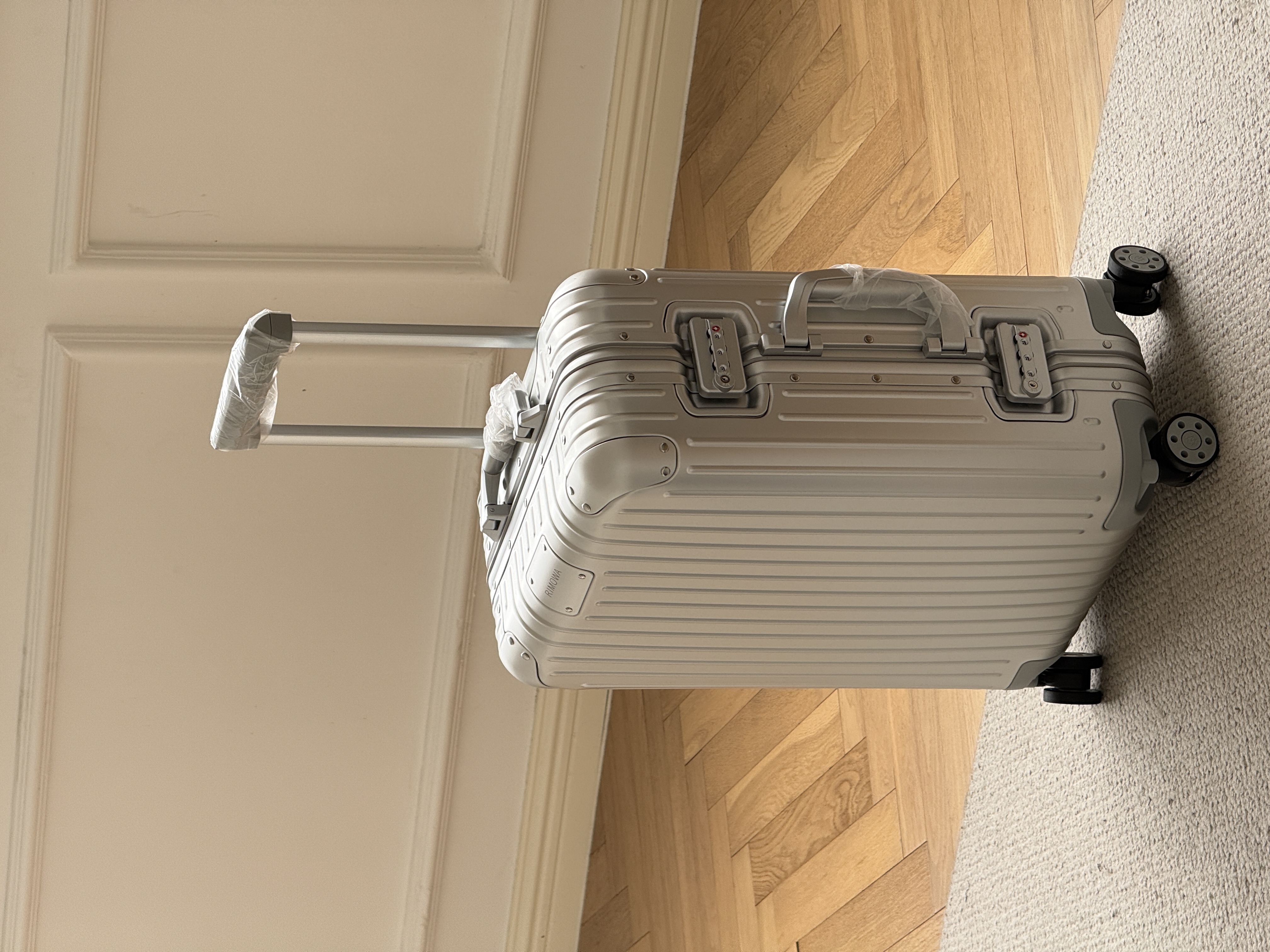 RIMOWA Original Aluminum Cabin Suitcase
