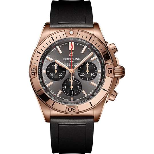 Breitling Watch Chronomat B01 42 Anthracite Rubber【1:1 Replica】
