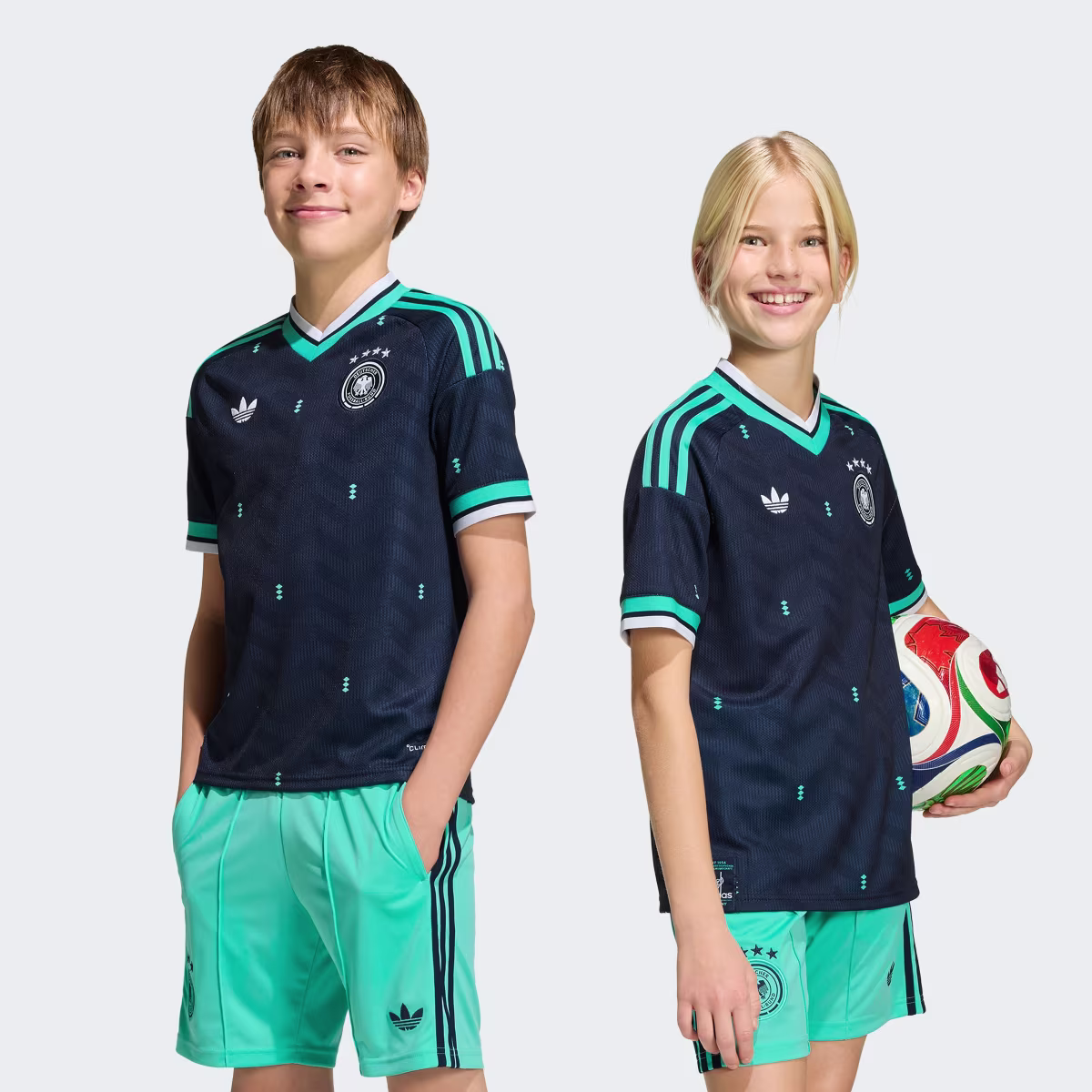 Deutschland 26 Kids Auswärtstrikot