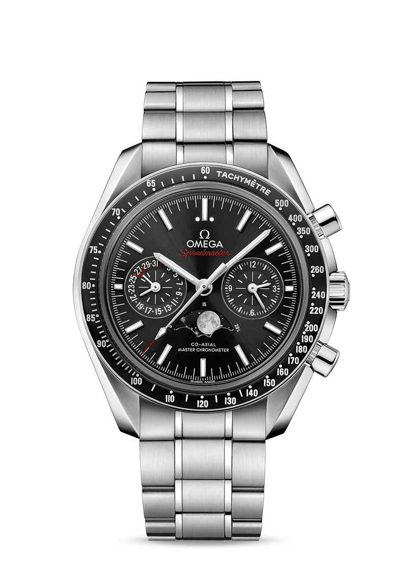 MOONPHASE CO‑AXIAL MASTER CHRONOMETER MOONPHASE CHRONOGRAPH 44.25 MM Steel on Steel