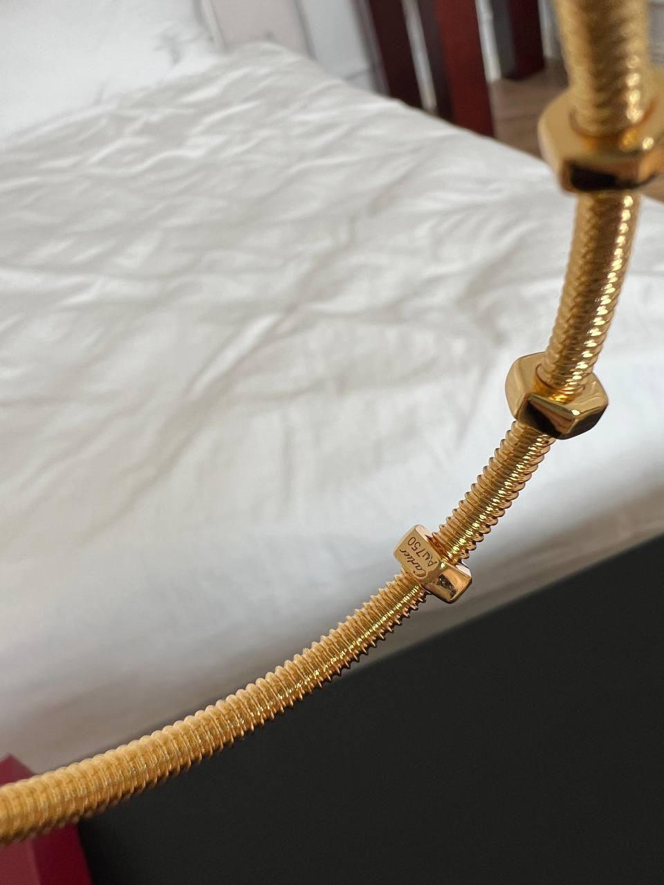 Cartier LOVE Yellow Gold Screw Open Bangle Bracelet