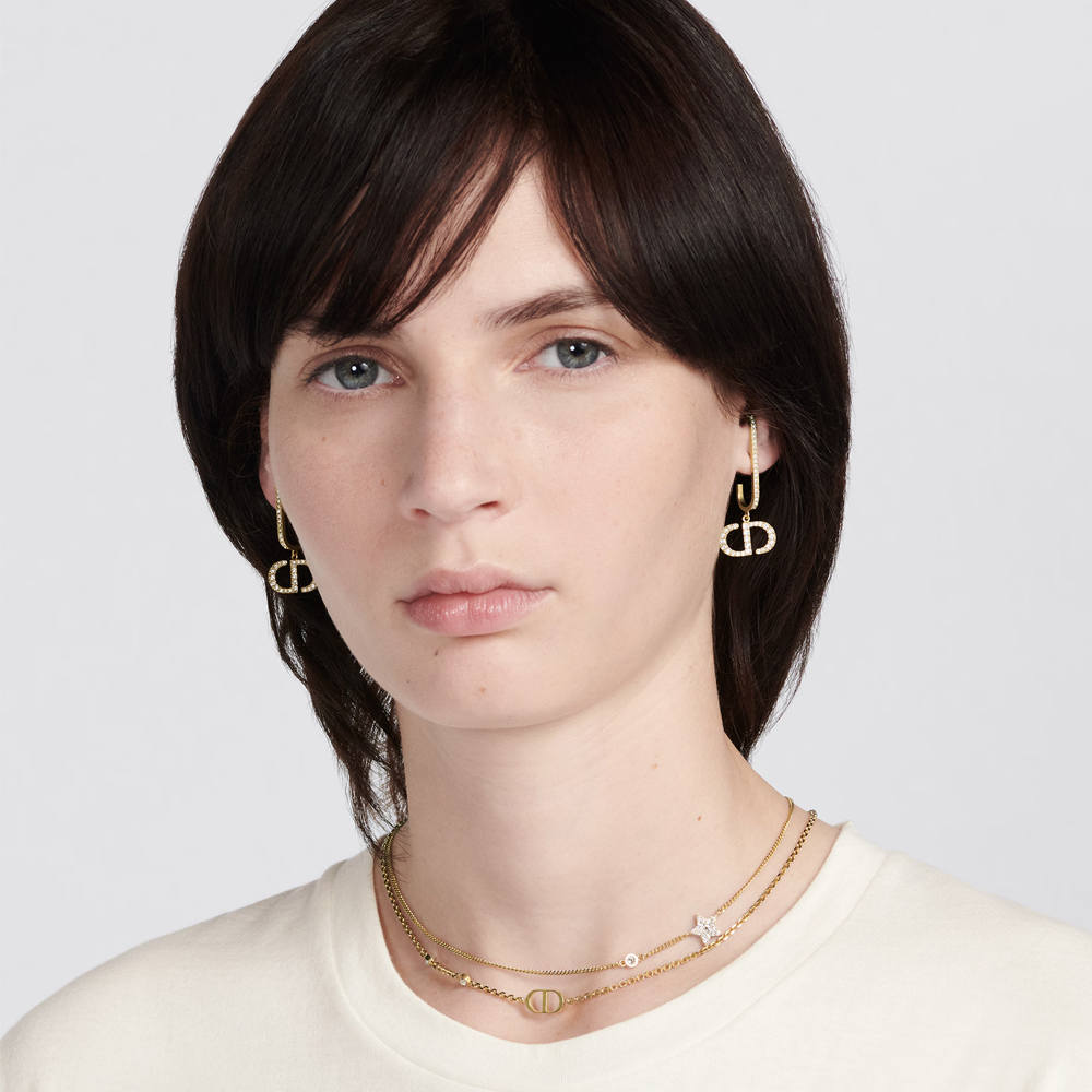 Dior Petit CD Double Necklace Accessories