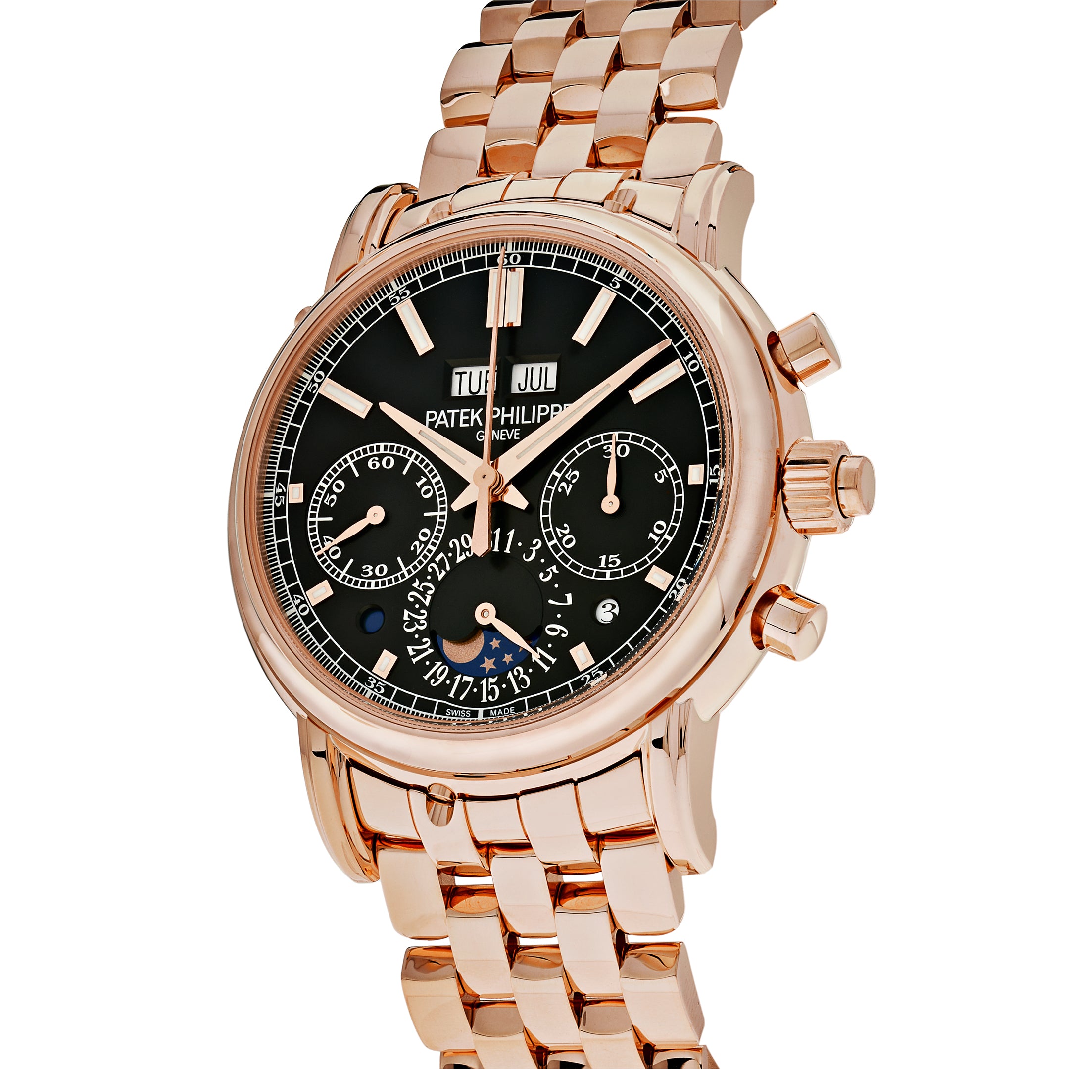 Patek Philippe Grand Complications Split-Seconds Chronograph Perpetual Calendar 5204/1R-001【1:1 Replica】