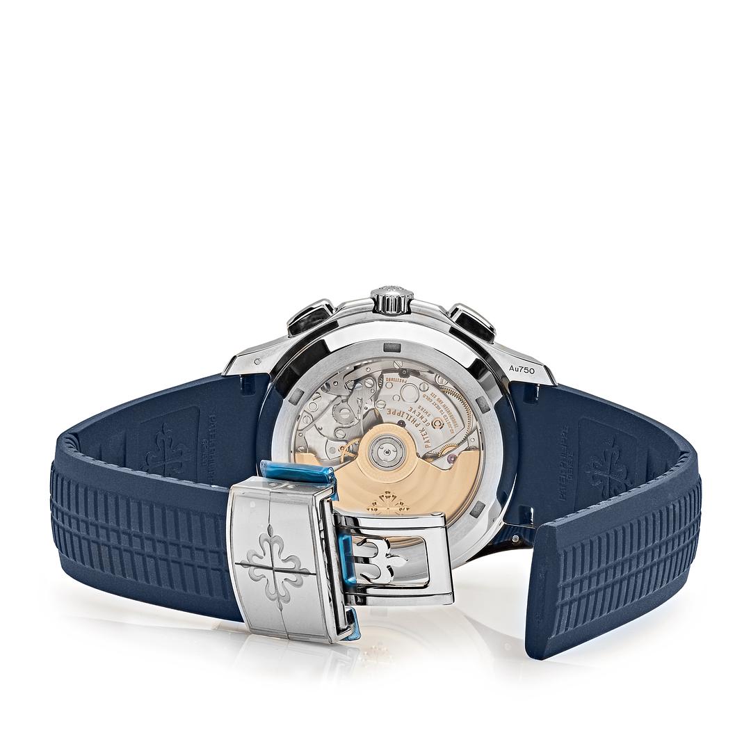 Patek Philippe Aquanaut White Gold Blue Dial 5968G-001【1:1 Replica】