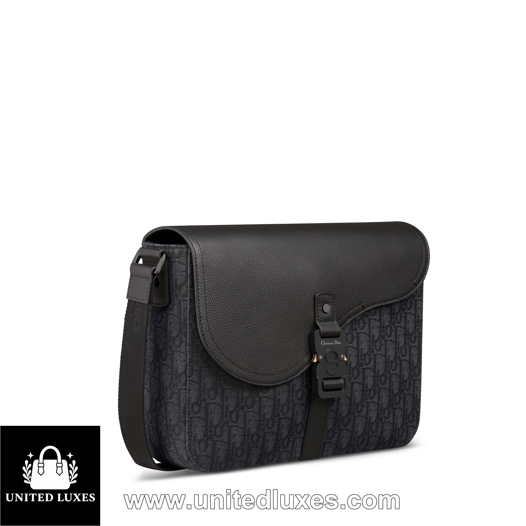 Replica Medium Saddle Messenger Bag with Flap