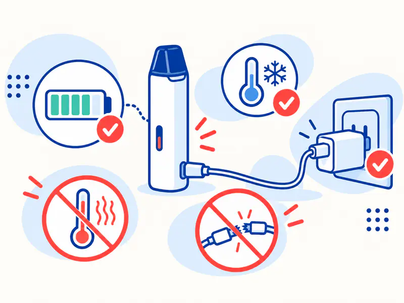 Charging and Battery Care: A Product-Instruction Checklist — OZ illustrated guide cover