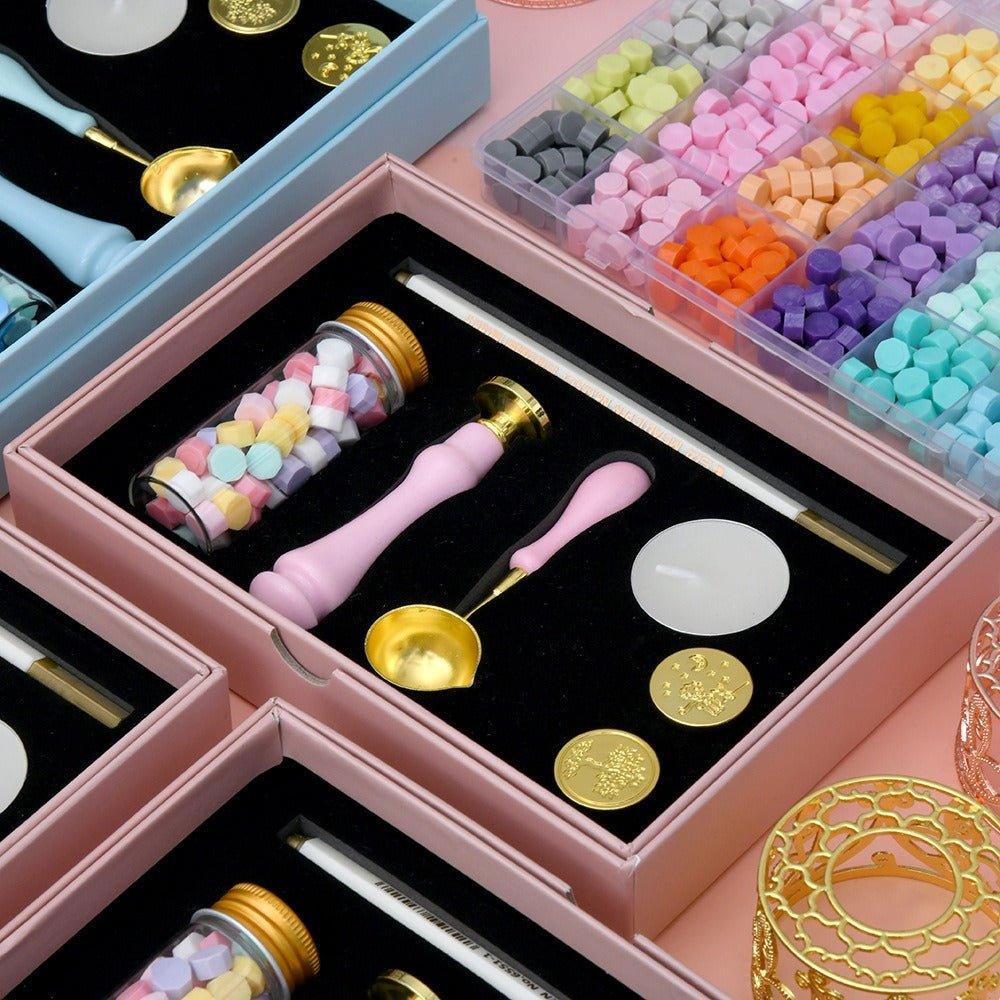 5017 Fire Lacquer Wax Set Wax Grain Valentine's Day Gift