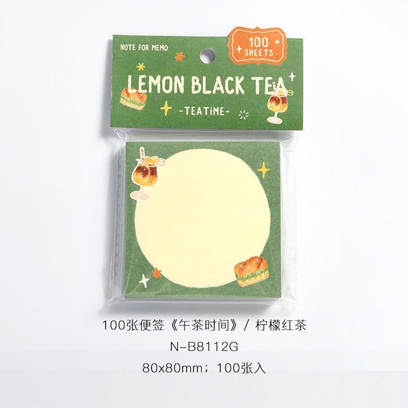 2067 Notebook Tea Time Series