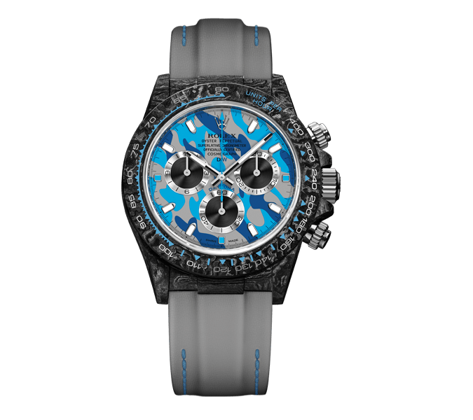 ROLEX Diw Daytona military blue 40mm oyster black【1:1 Replica】