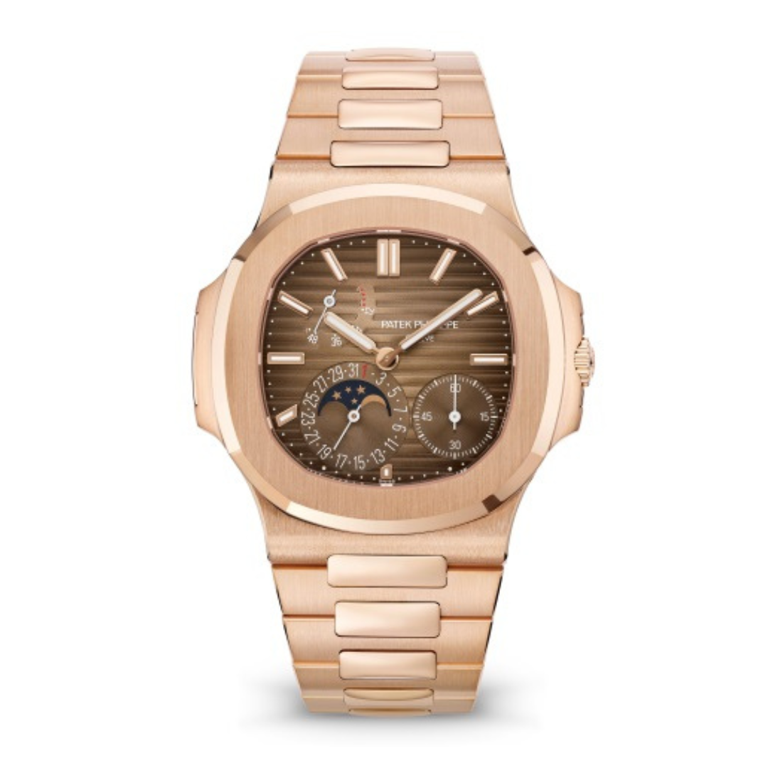 Patek Philippe Nautilus Moon Phases Rose Gold 5712/1R-001【1:1 Replica】