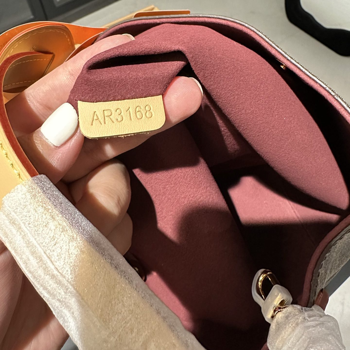 LV ALL IN BB MONOGRAM 6.3 X 7.1 X 4.7 INCHES