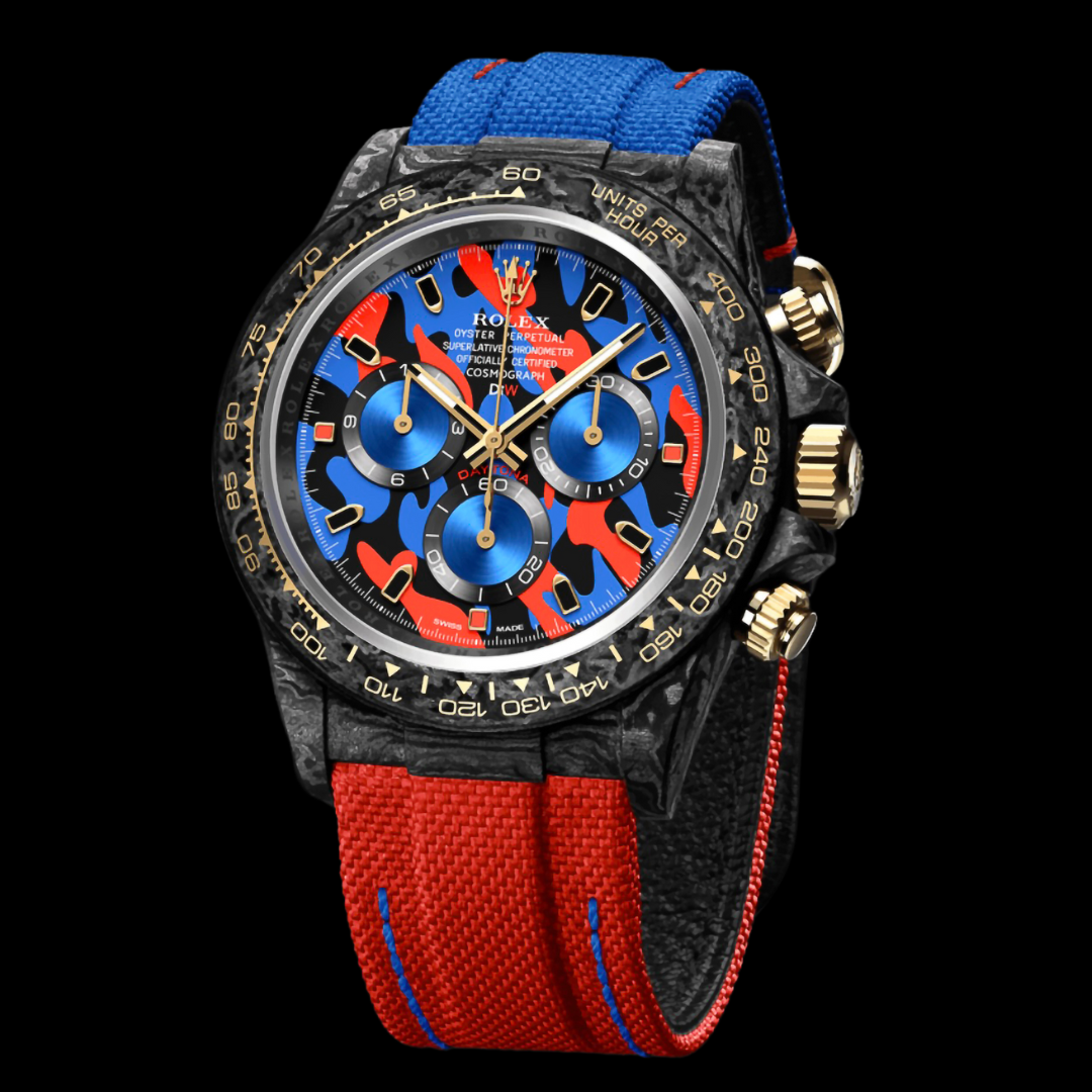 DiW Rolex Daytona 41mm MILITARY RED【1:1 Replica】