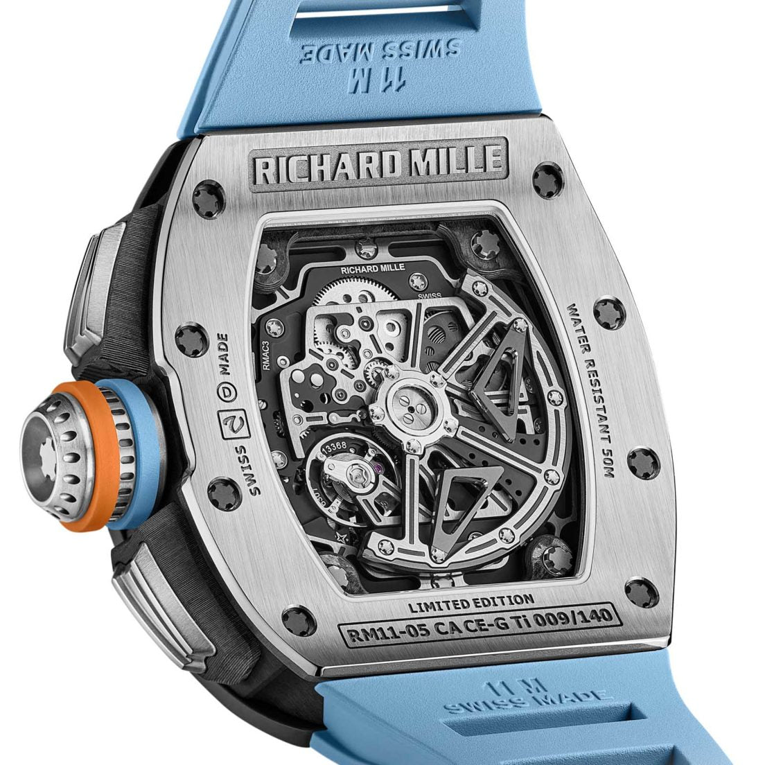 Richard Mille Automatic Winding Flyback Chronograph GMT RM11-05【1:1 Replica】