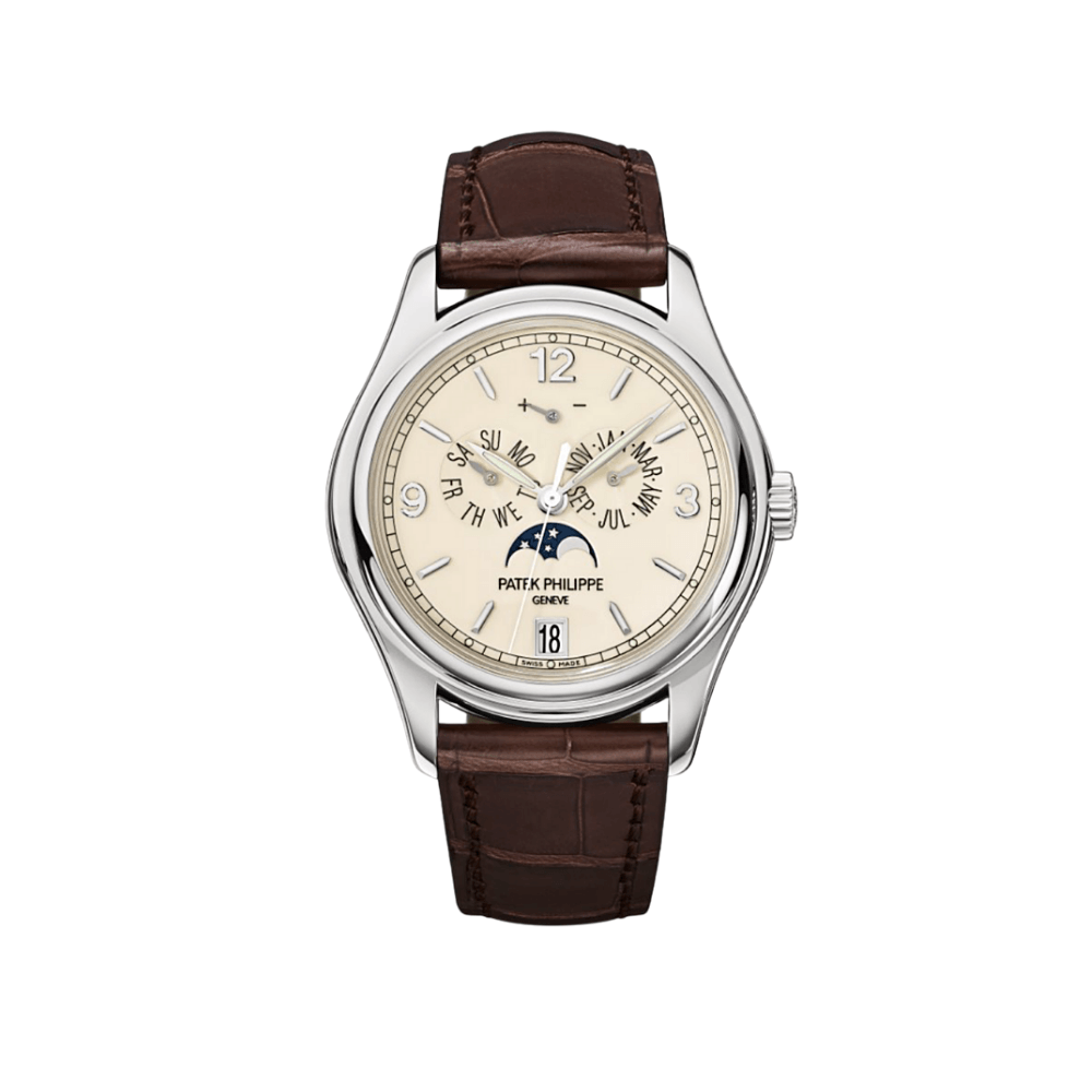Patek Philippe Complications Moon Phases Annual Calendar 5146G-001【1:1 Replica】