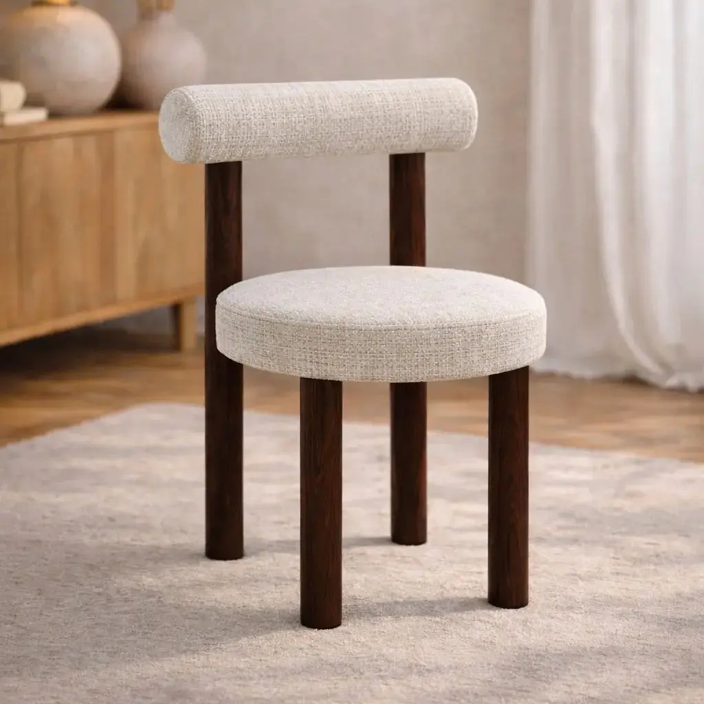 Chaise de salle à manger RINA - 50 x 50 cm - Par Lot de 2