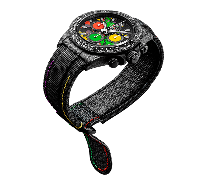 ROLEX Diw Daytona carbon motley 40mm oyster black【1:1 Replica】