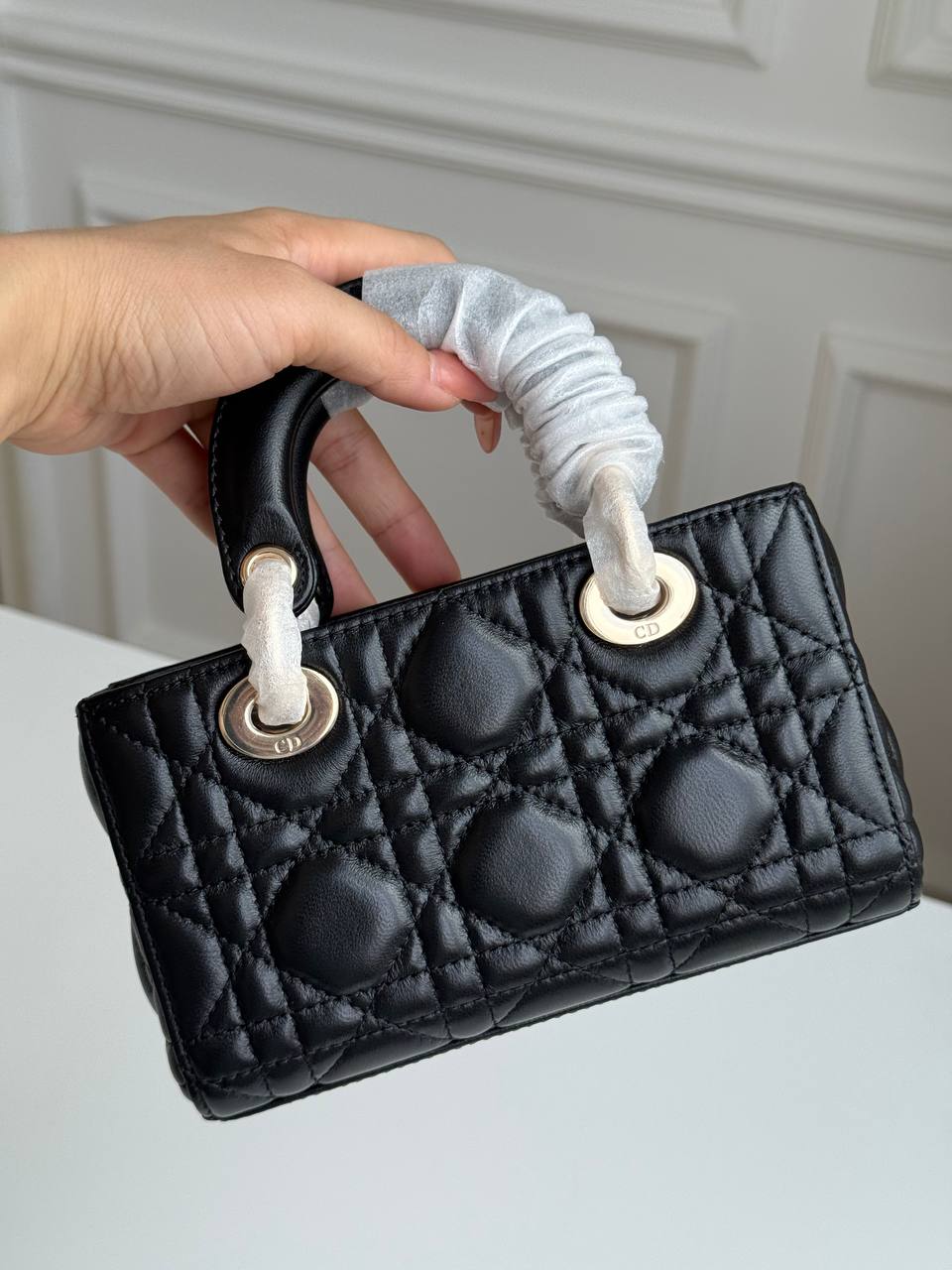 Dior Lady D-Joy Micro / Mini Cannage Lambskin Bag