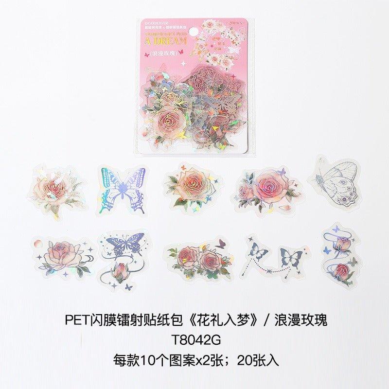 1092 Sticker Packs Flower Gift in Dreams
