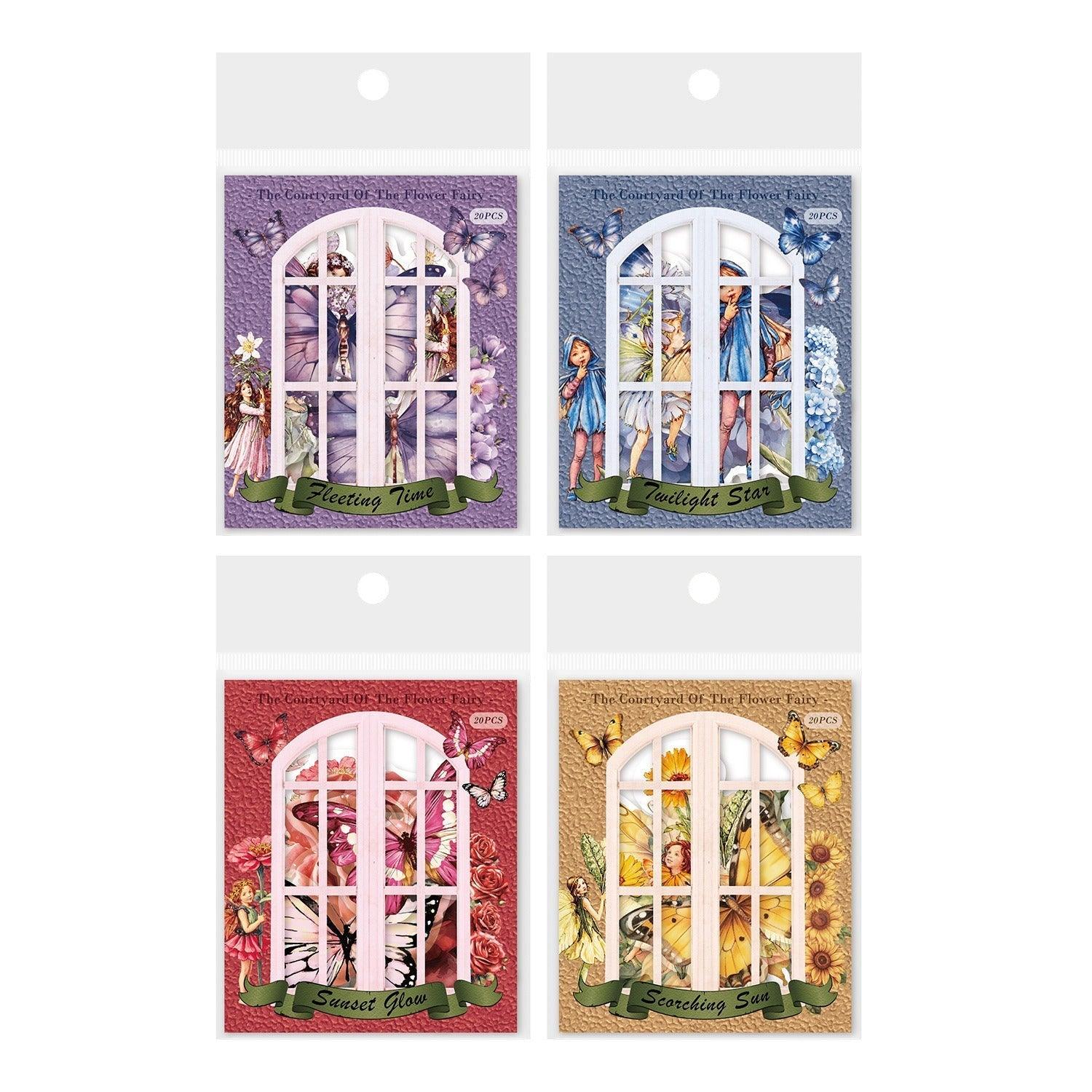 1118 Stickers Flower Fairy Garden Series