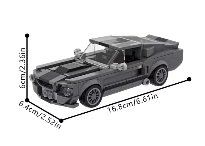 GT500 Shelby Muscle Car 4037