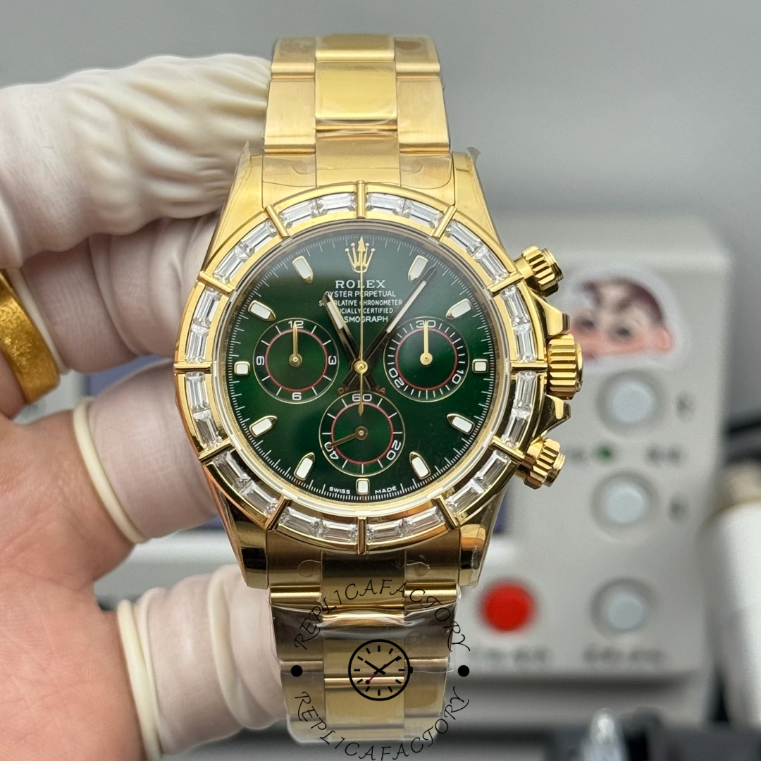 Rolex Daytona 116568BR Green Dial 40mm