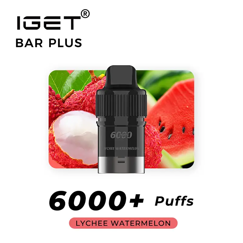IGET Bar Plus Pod 6000 Puffs