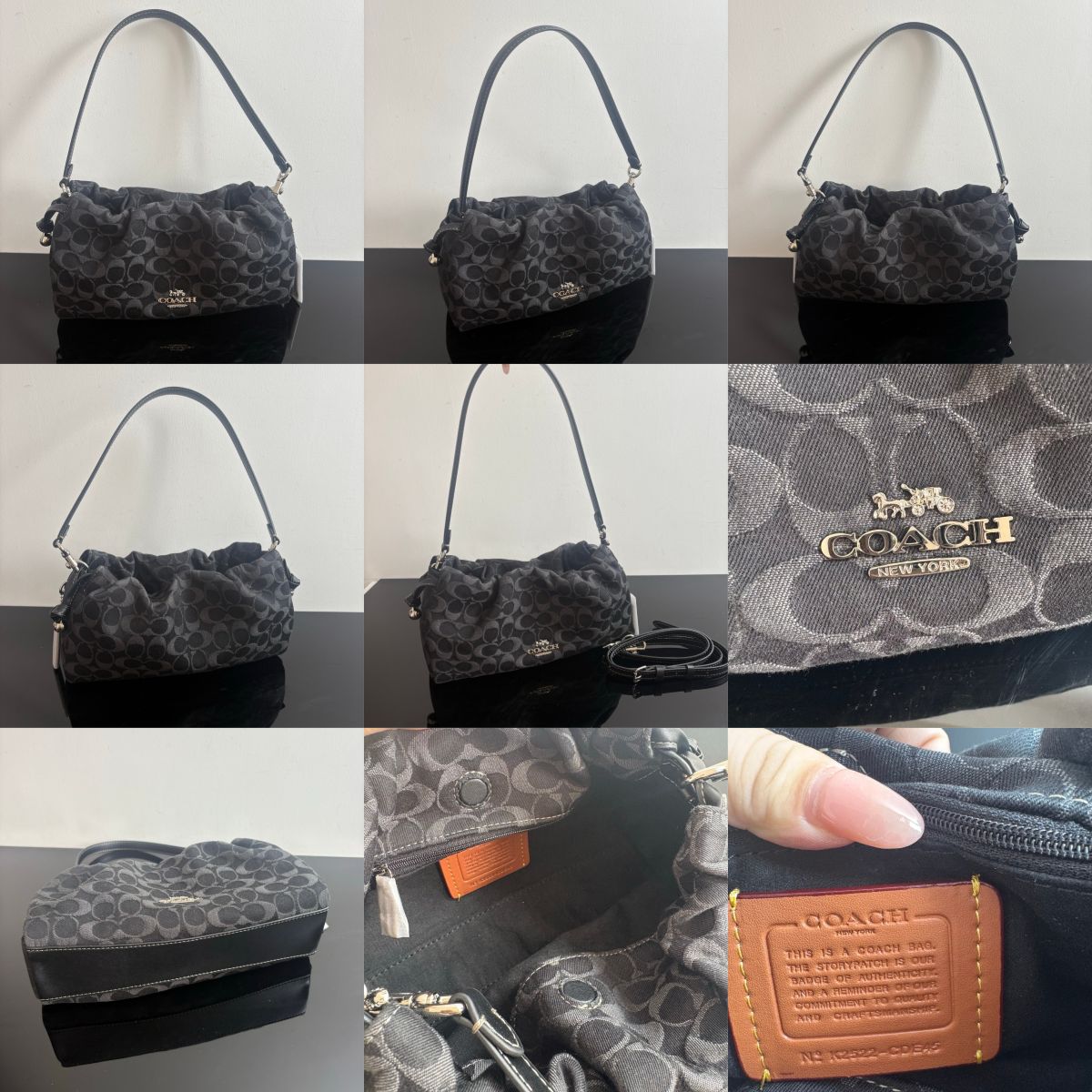 Women Handbag CDB94 CDE45 Faye Shoulder Bag In Signature Denim