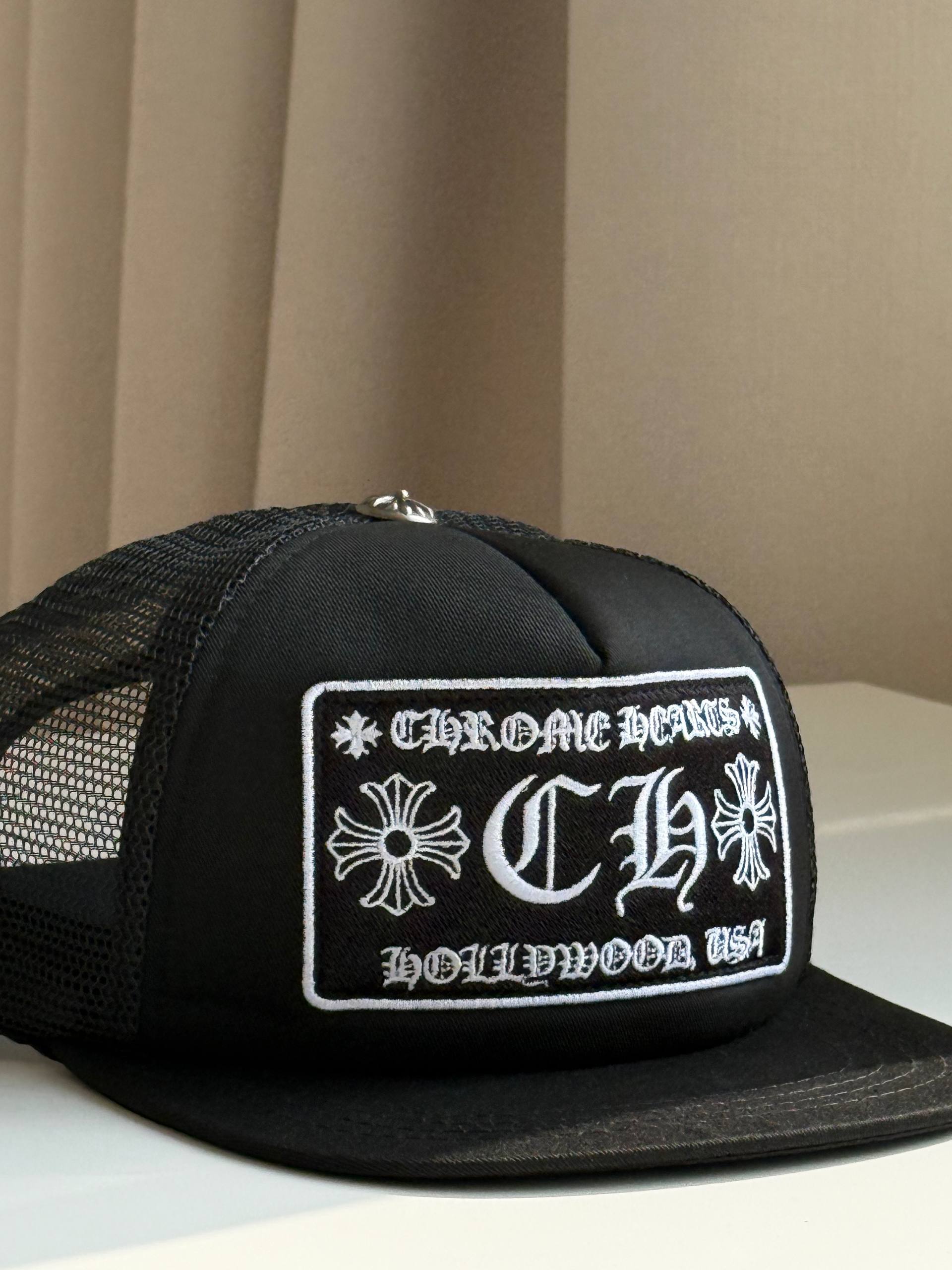 Chrome Hearts Hollywood Trucker Mesh Cap