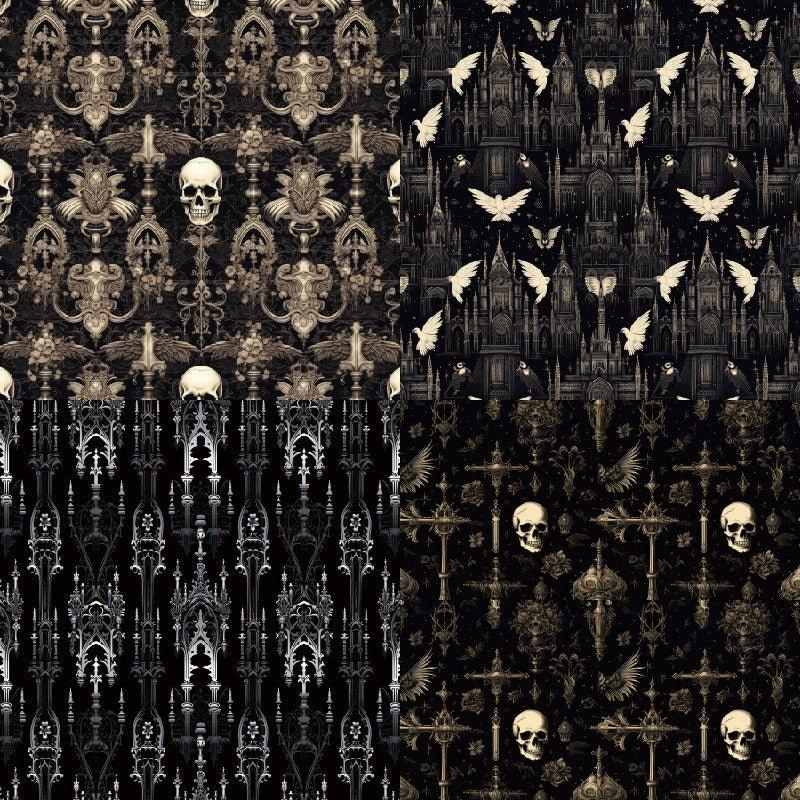 2183 Handbook Material Paper Card Making Background Paper 6″ Single Sided Patterns