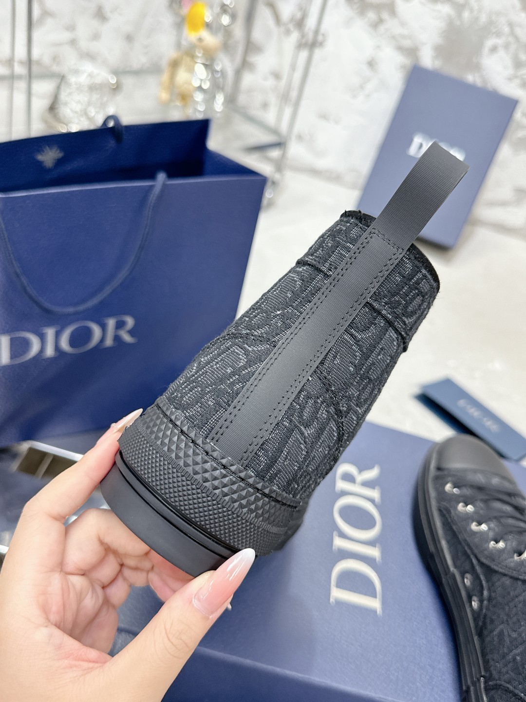Dior B23 All Black Shoes