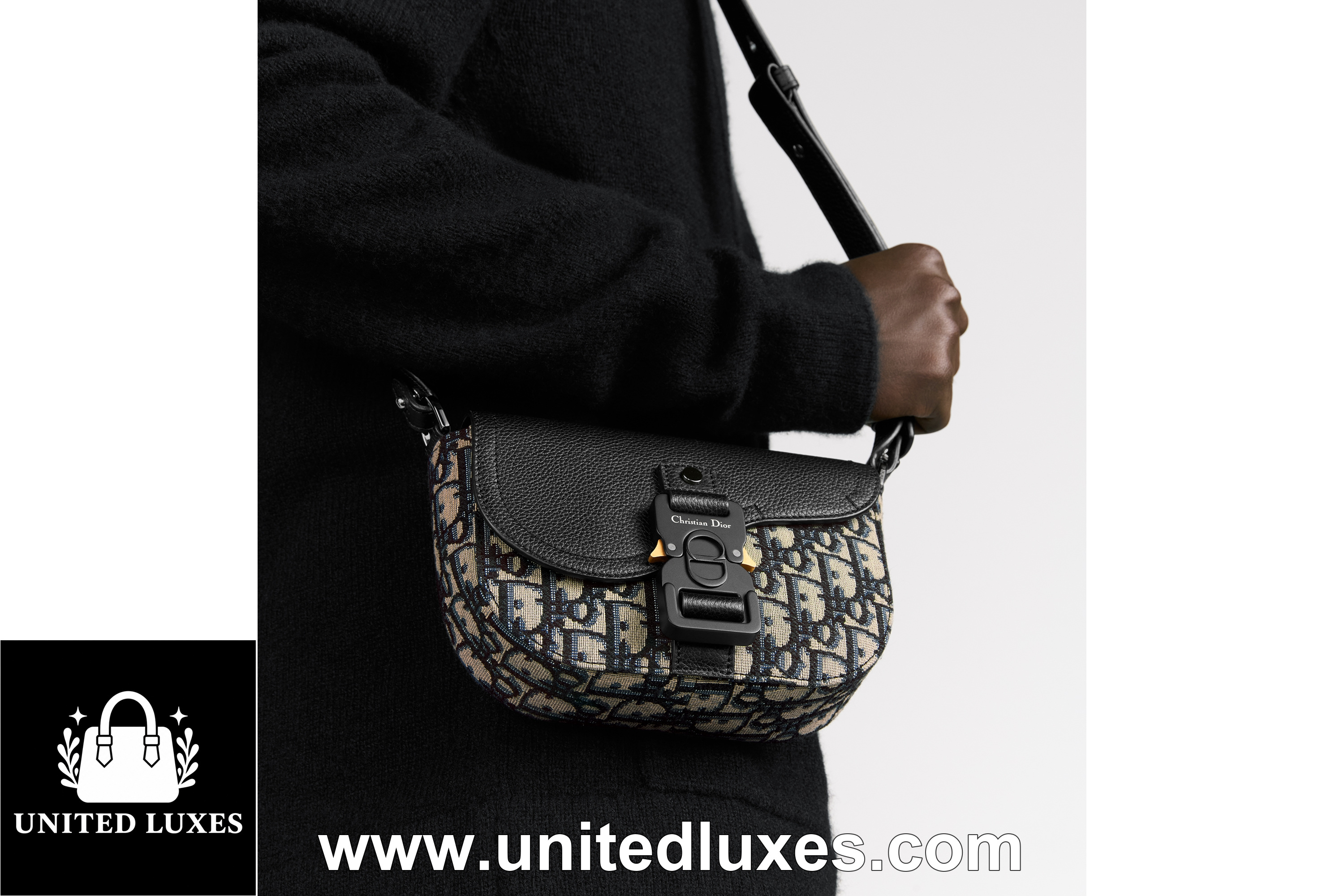 Replica Mini Saddle Messenger Bag with Flap