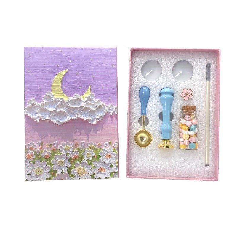 5018  Gift Set Oil Painting Fire Paint Wax Grain