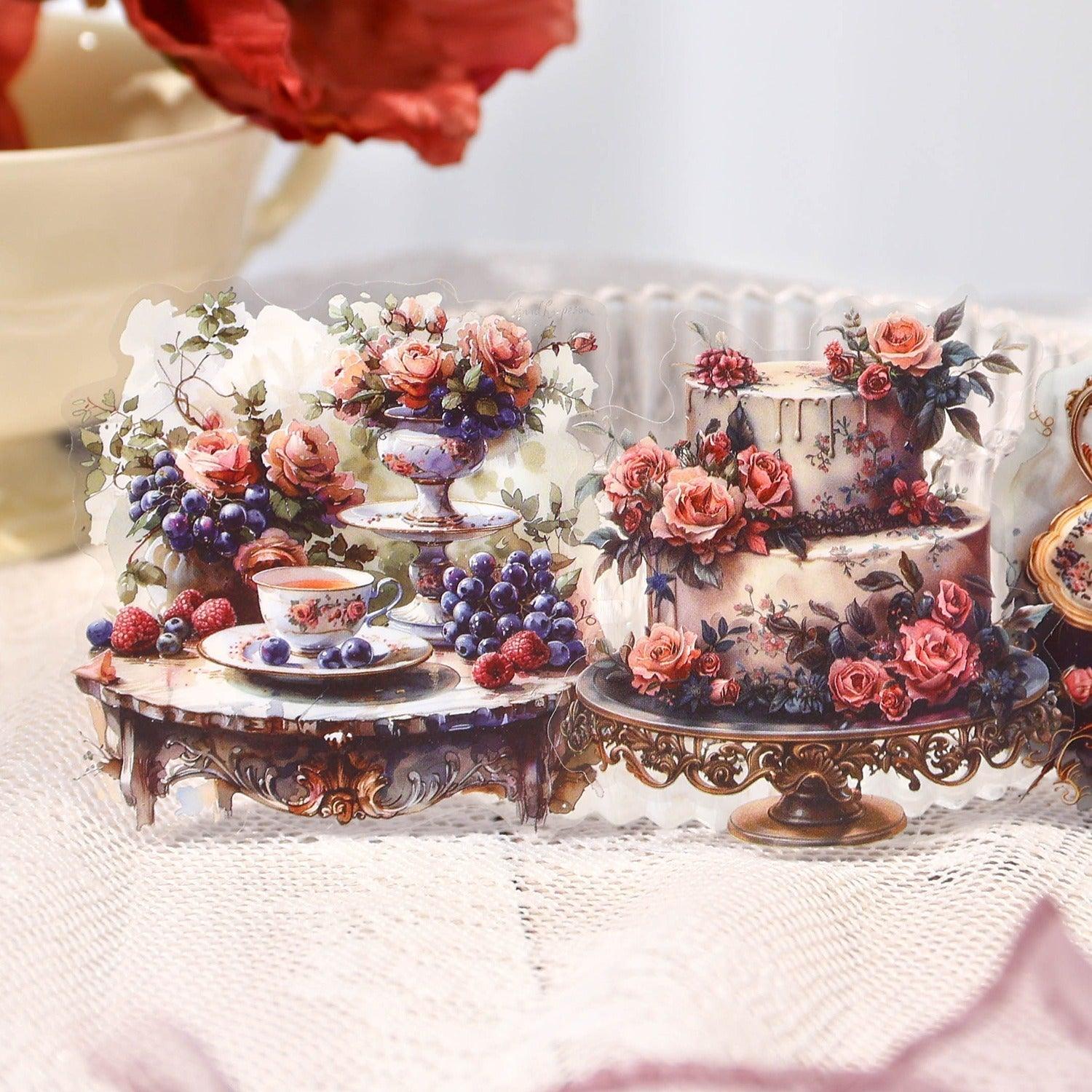 1117 Stickers Chateau Afternoon Tea Series