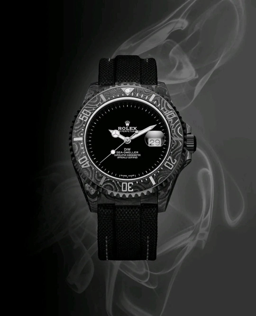 NTPT Carbon DiW Rolex Sea Dweller GHOST【1:1 Replica】