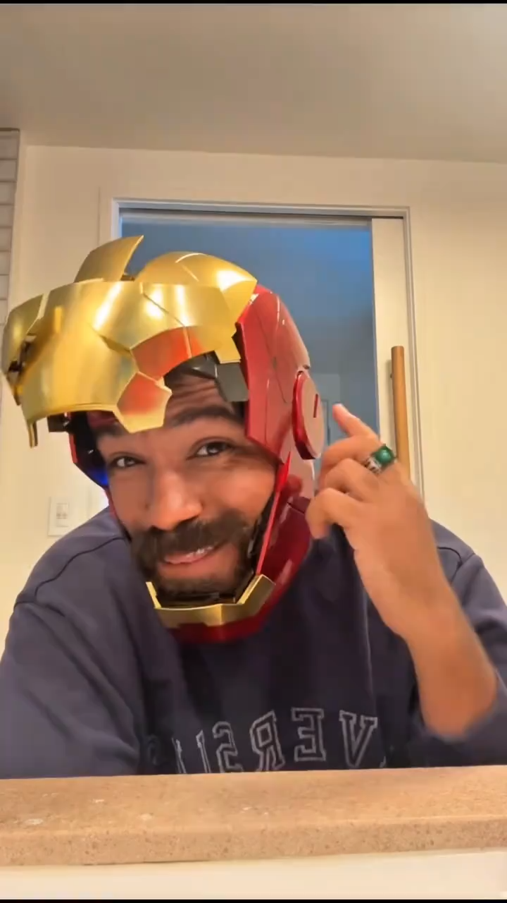 IRON MAN MK5 Helmet [Silver]