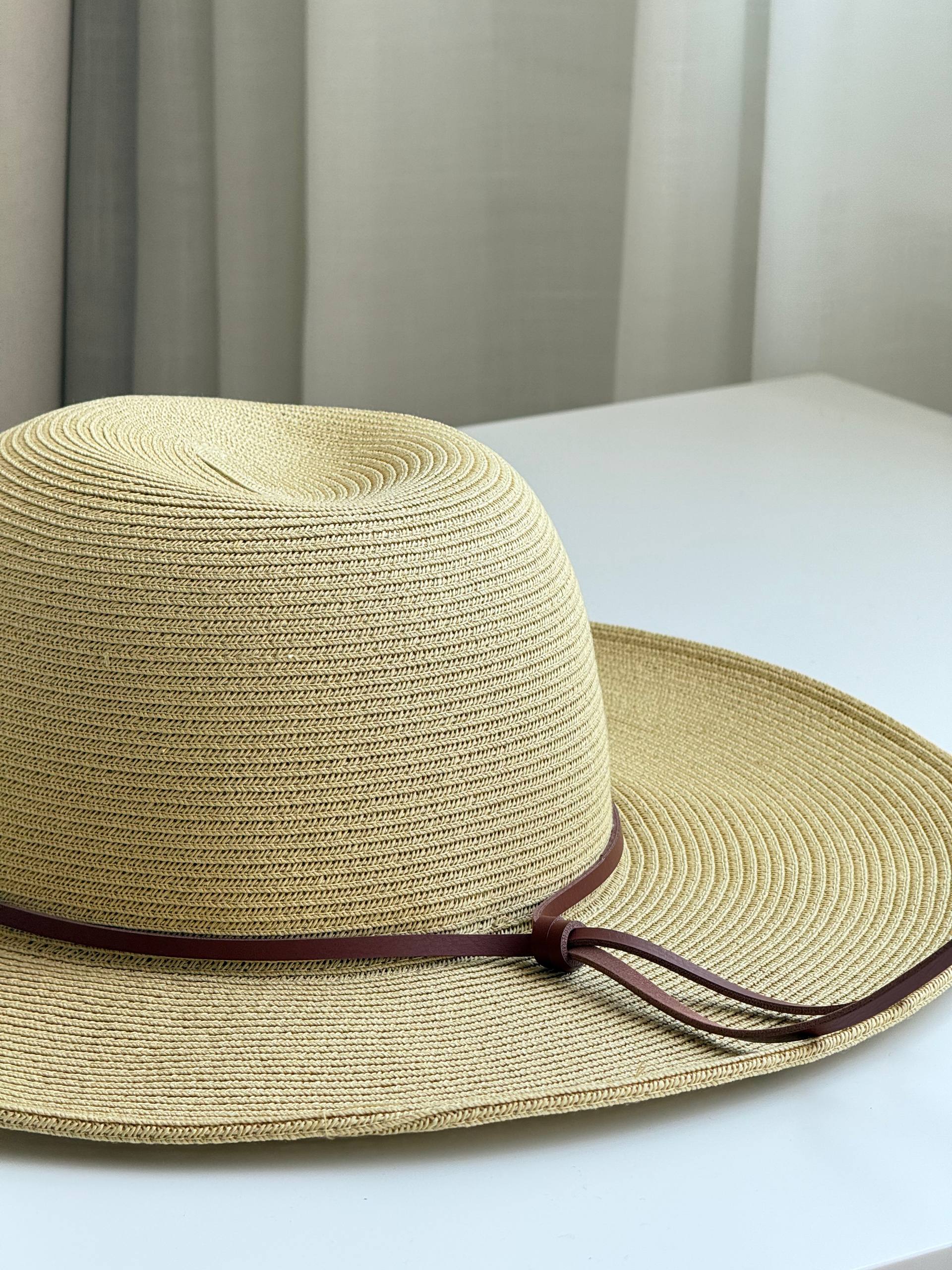 LOEWE Paula's Ibiza Anagram Raffia Sun Hat