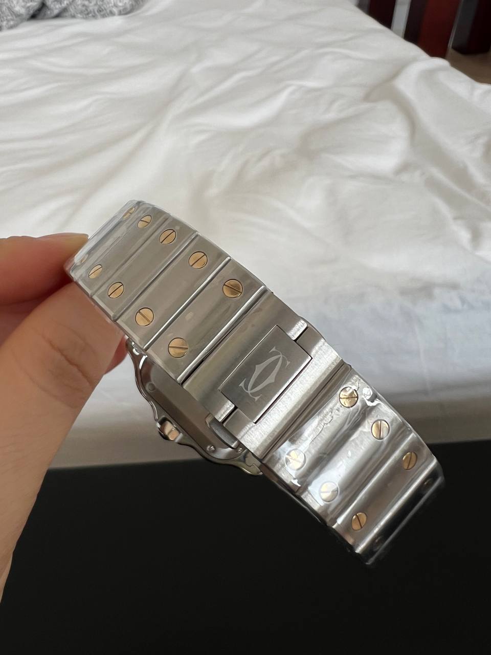 Cartier Santos-Dumont Two-Tone Gold & Steel Automatic Watch
