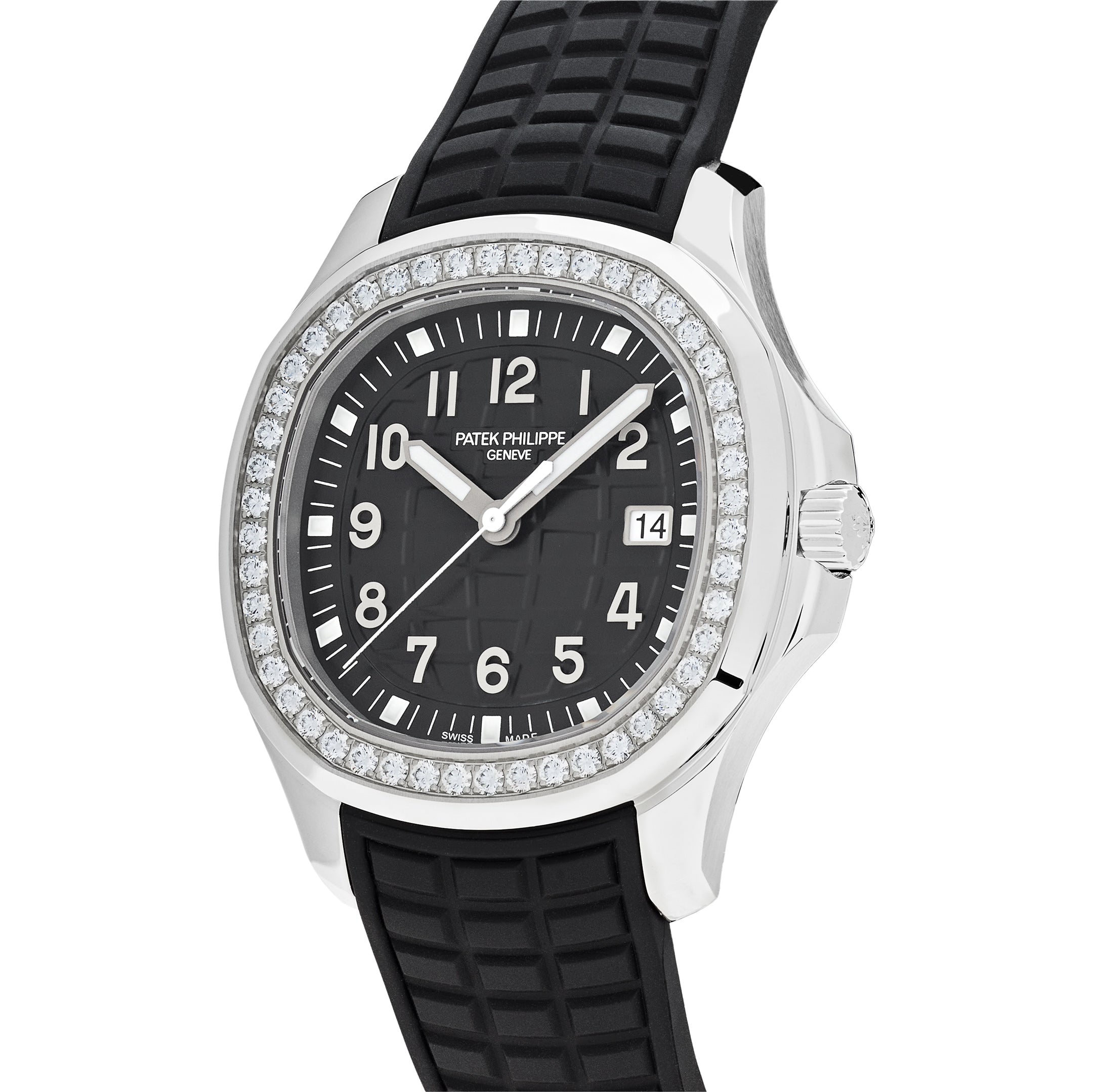 Patek Philippe Aquanaut Luce Black Dial Diamond Bezel 5267/200A-001【1:1 Replica】