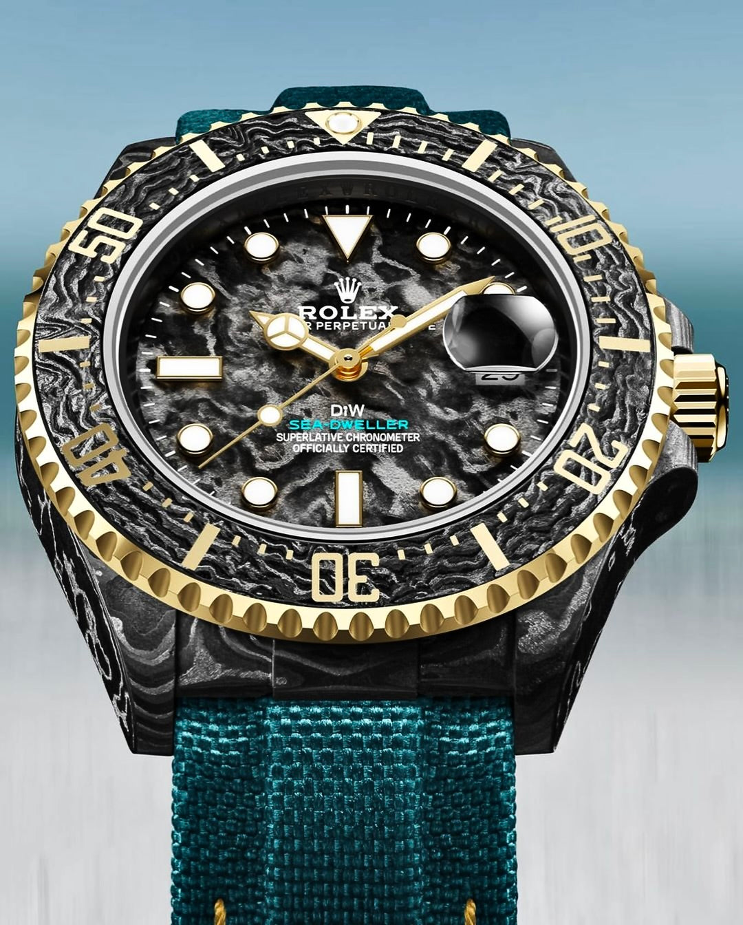 DiW Rolex Sea Dweller TURQUISE【1:1 Replica】