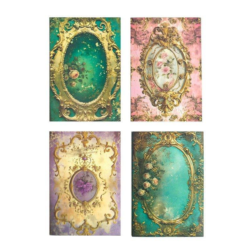2178 Material Paper Rococo Palace Wall Series