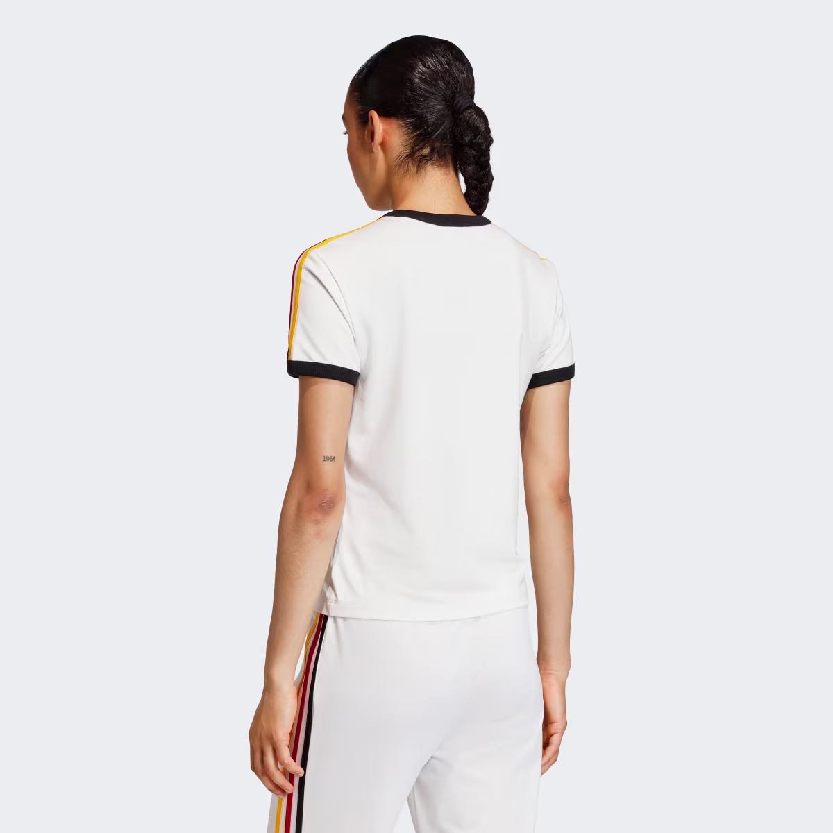 3-Streifen T-Shirt, schmal geschnitten