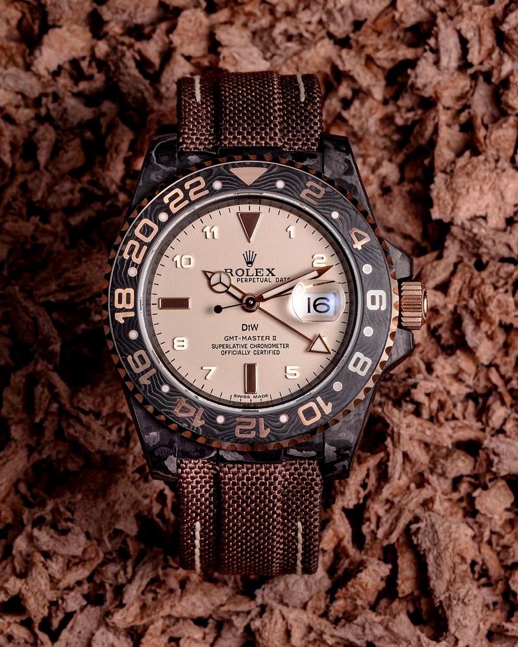 NTPT Carbon DiW Rolex GMT MASTER 2 