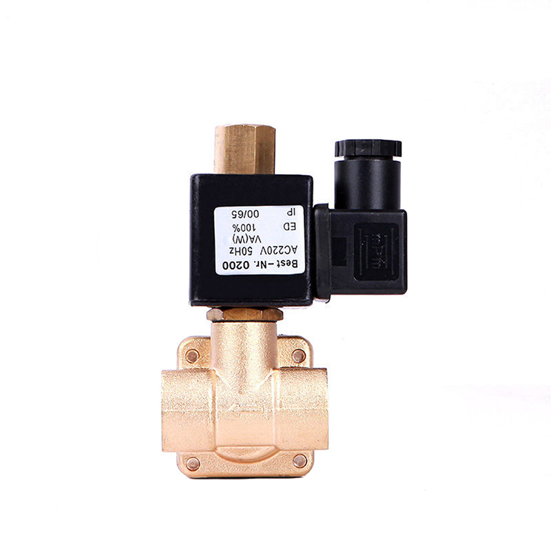 Acarps Pilot-operated Electric Solenoid Valve Brass Normally Open IP65 Waterproof Grade DN10-DN50 16kg High Pressure Solenoid Valve Water 12V 24V 220V