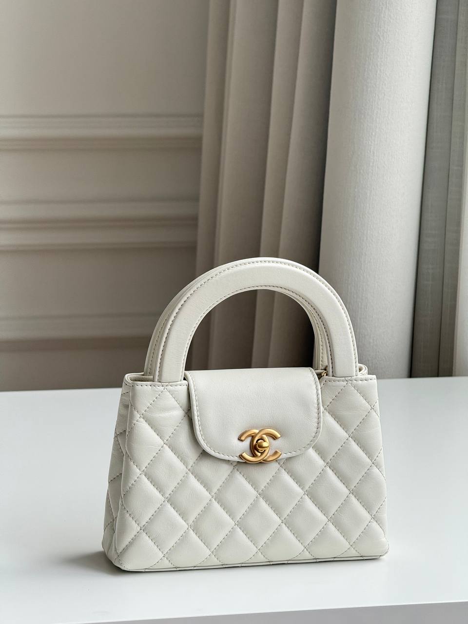 Chanel Vintage Mini Kelly Top Handle Bag