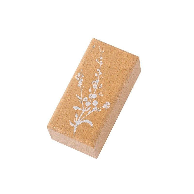 7009 Beech Wood Stamps Flowering Branch Series
