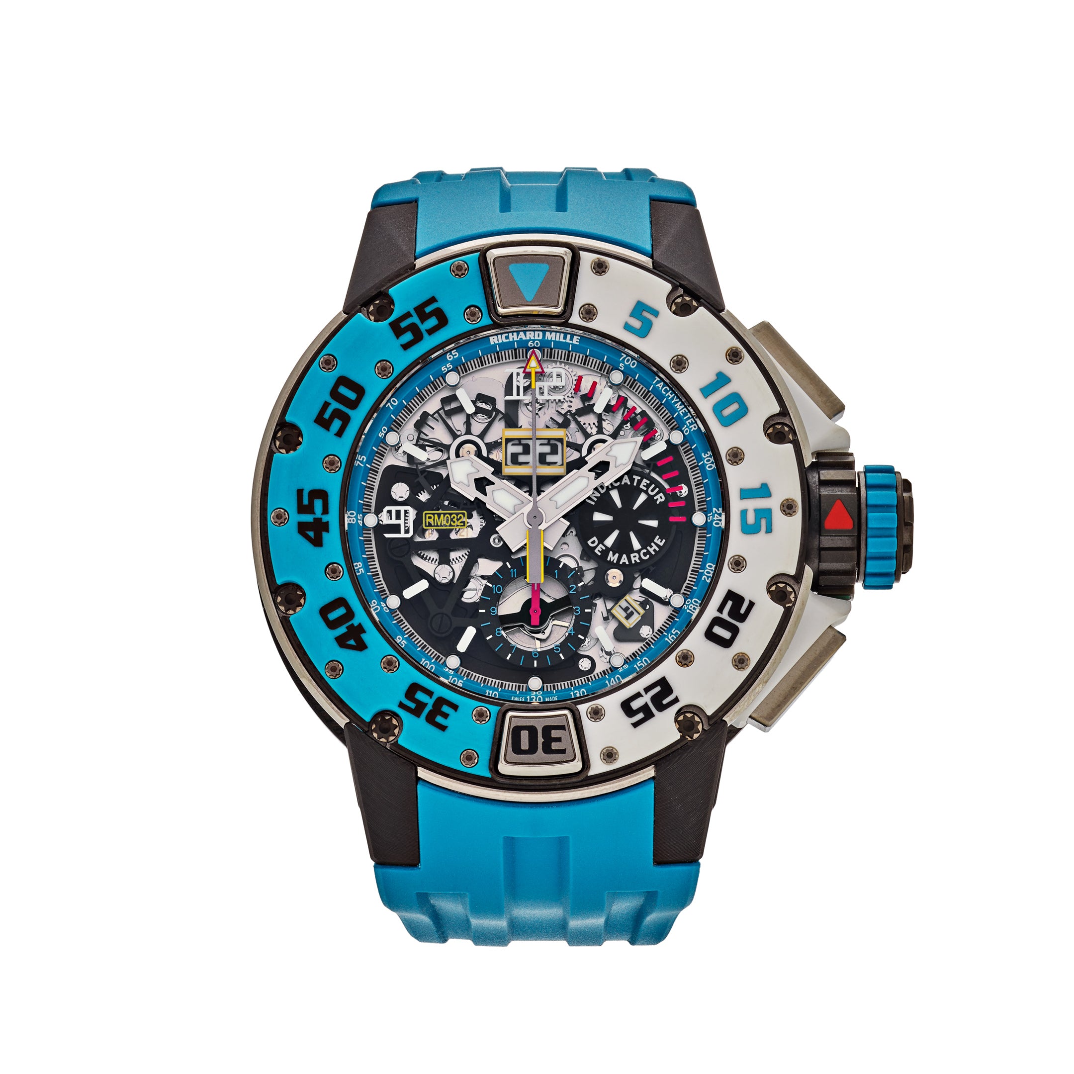 Richard Mille RM032 Automatic Flyback Chronograph Les Voiles de Saint Barth Limited to 120pcs【1:1 Replica】