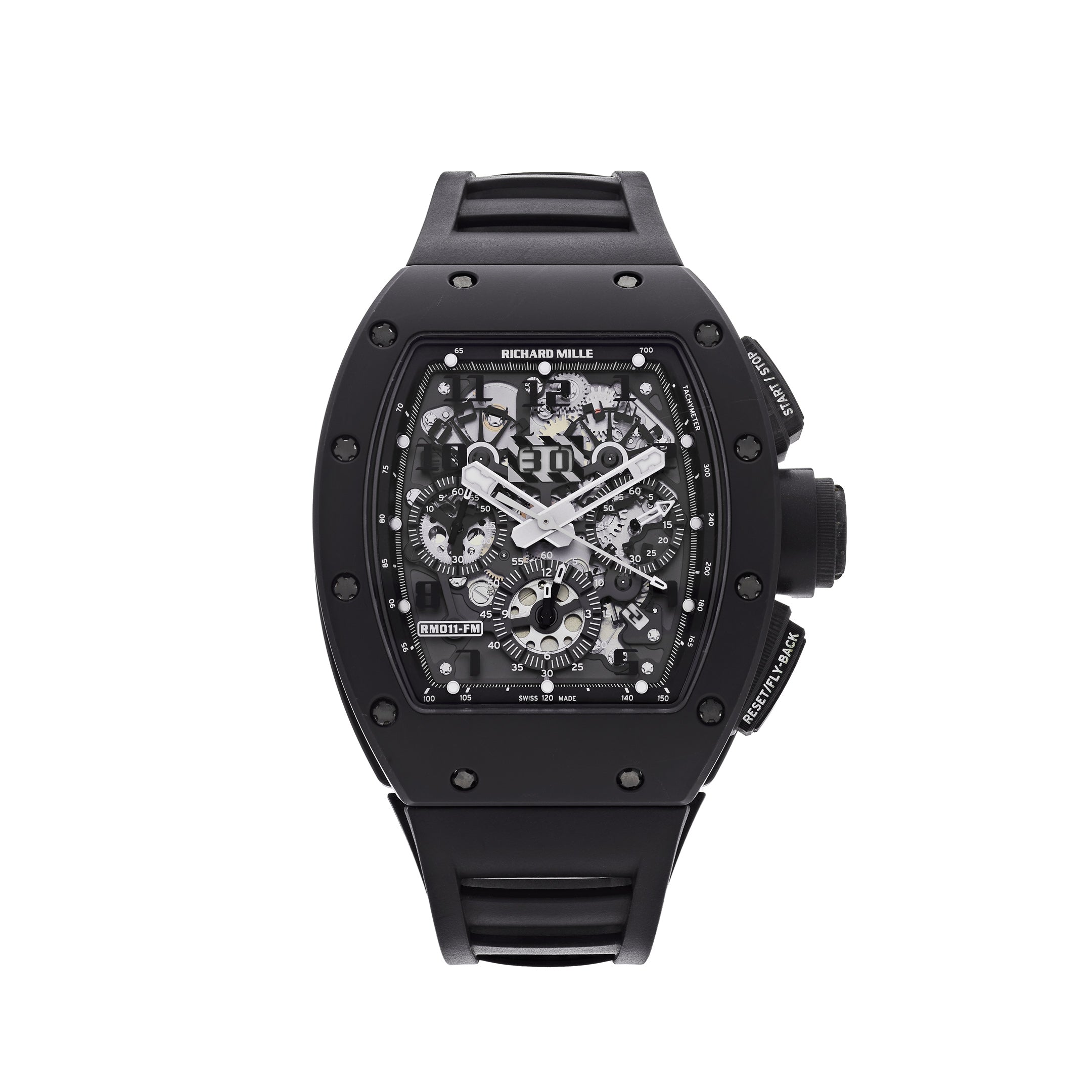 Richard Mille Black Phantom Flyback Chronograph RM011 Limited Edition 50 Pieces【1:1 Replica】