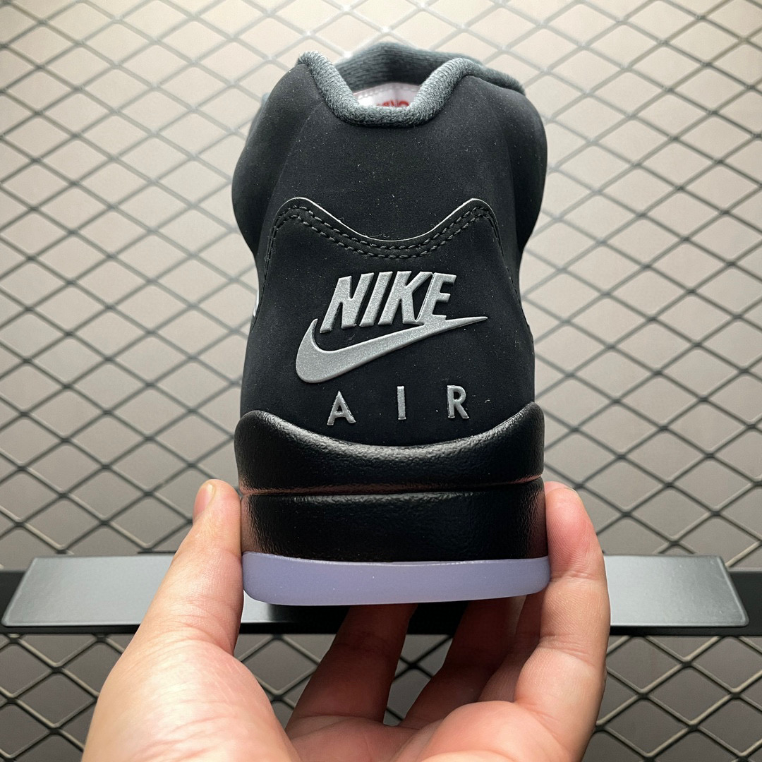 Air Jordan 5 Retro Black Metallic Reimagined